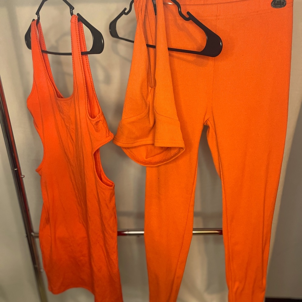 3 Piece Bundle Set, 2 piece + bonus dress with cut out sides